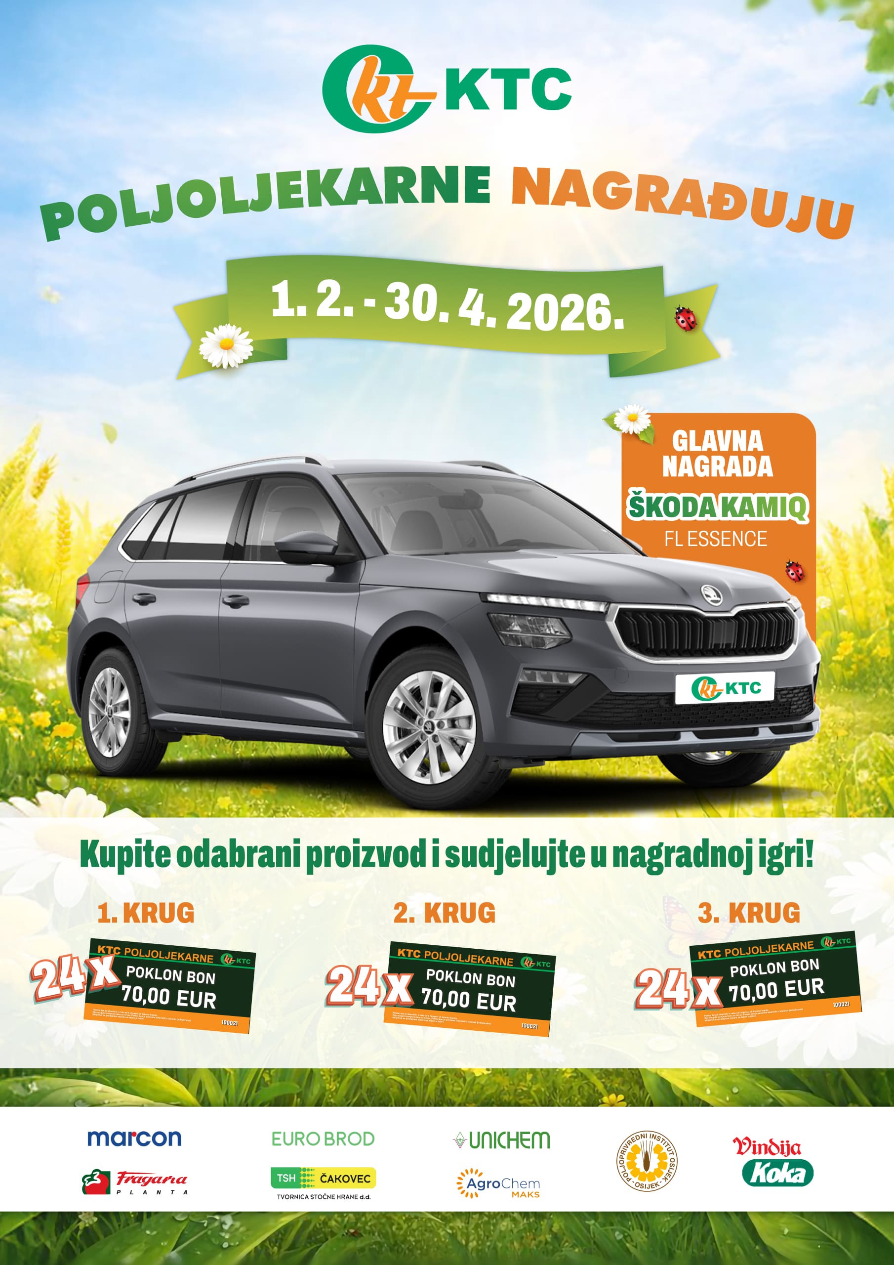 Nagradna igra KTC Poljoljekarne nagrađuju